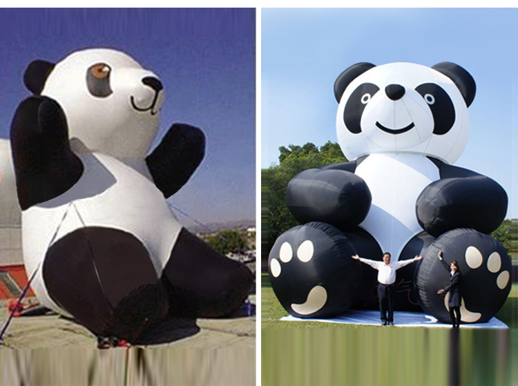 聊城熊猫活动卡通气模